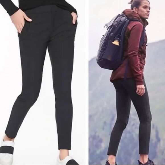 Athleta Wander Stash Skinny Pant in Black 4T Tall - Picture 1 of 7